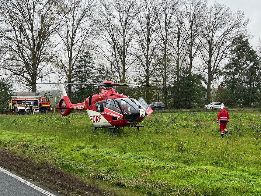 Unfall auf der B243