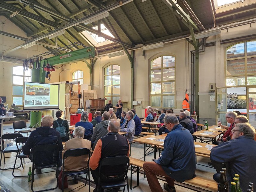 Eisenbahnabend im Stra&szlig;enbahndepot