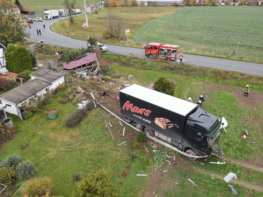 Schwerer Unfall auf der B4