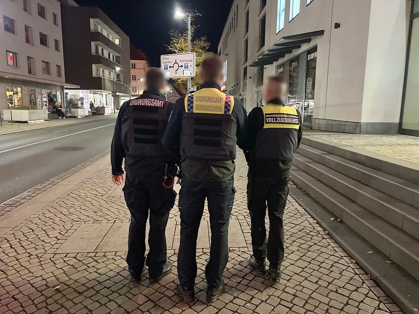 Kontrollg&auml;nge gestern Abend