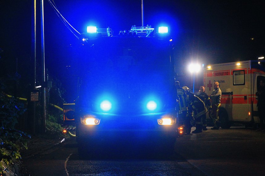 Gartenlaube in Bleicherode abgebrannt