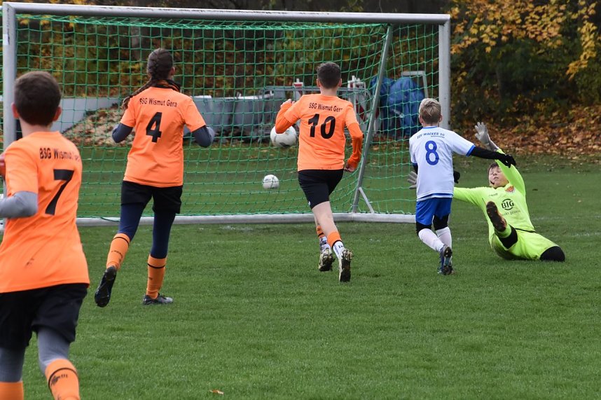 Wackers D2 gegen BSG Wismut