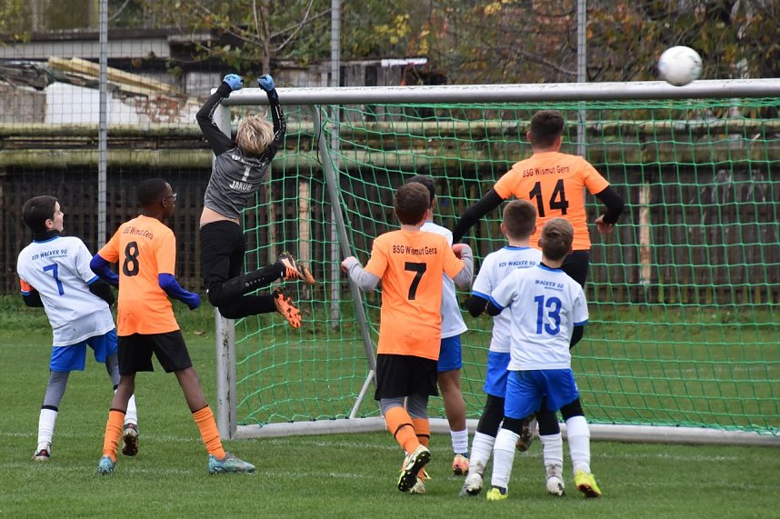 Wackers D2 gegen BSG Wismut