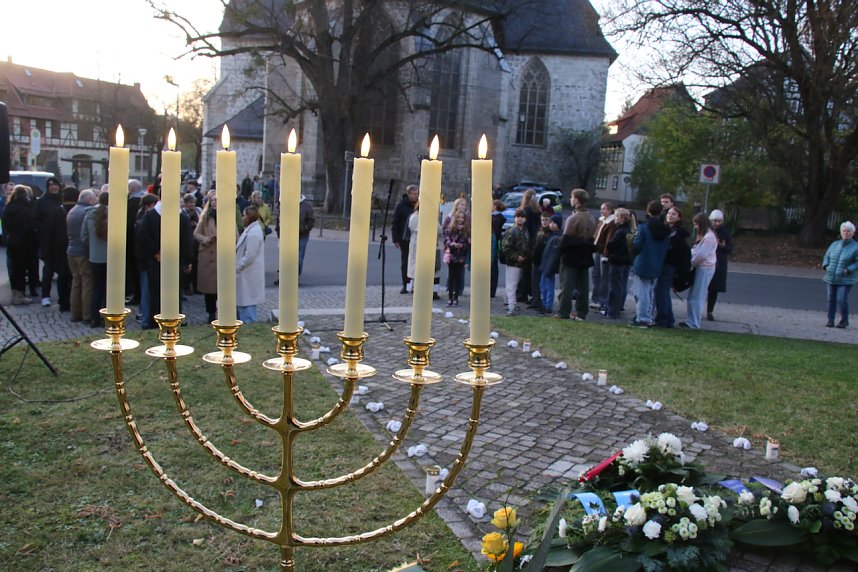 Gedenken an die Pogromnacht und B&uuml;cherverbrennung in Nordhausen