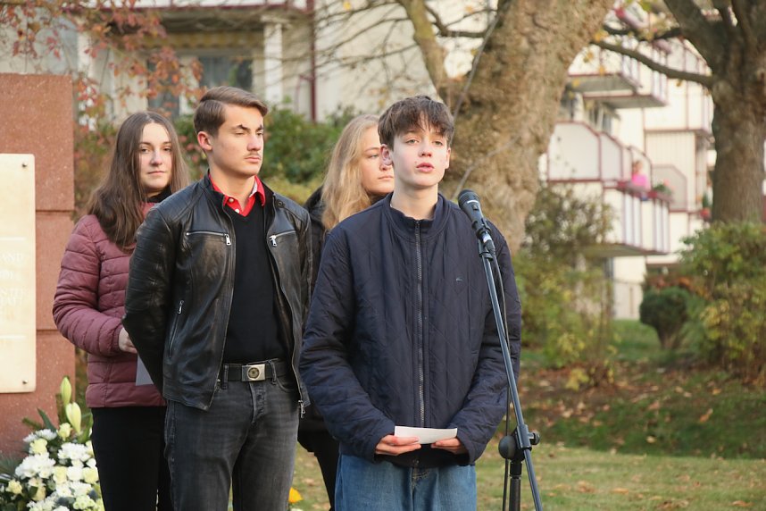 Gedenken an die Pogromnacht und B&uuml;cherverbrennung in Nordhausen