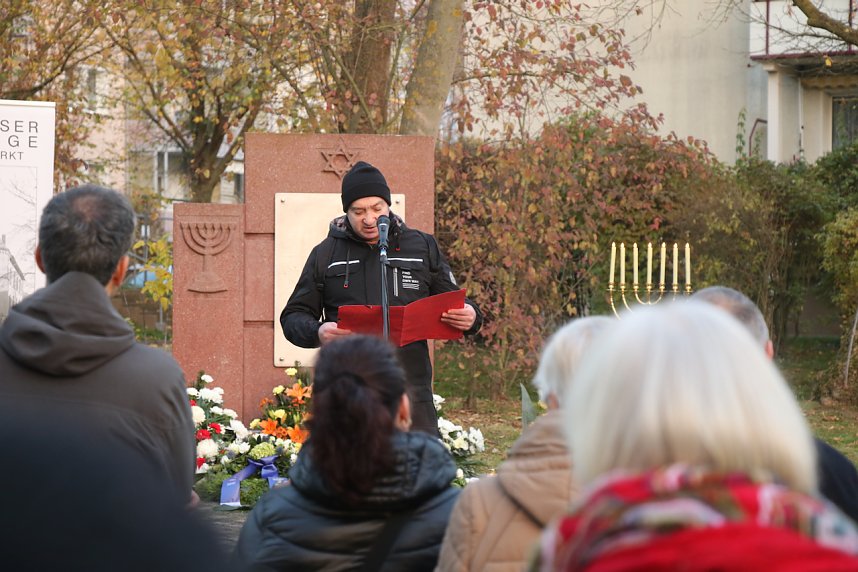 Gedenken an die Pogromnacht und B&uuml;cherverbrennung in Nordhausen