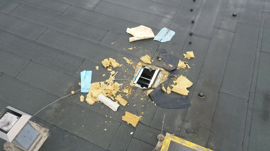 Einbruch im Marktkauf