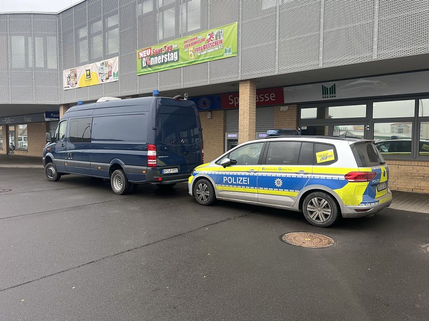 Einbruch im Marktkauf