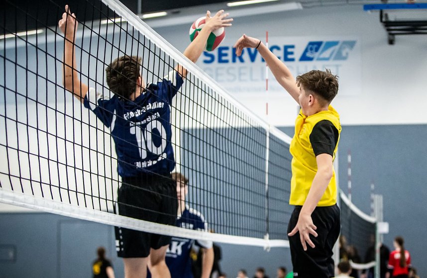 Hochklassiges Kreisfinale im Volleyball 