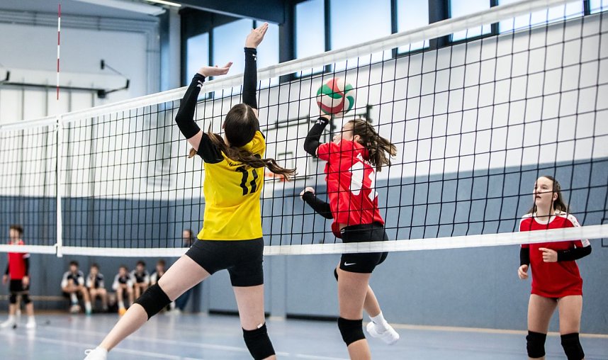 Hochklassiges Kreisfinale im Volleyball 