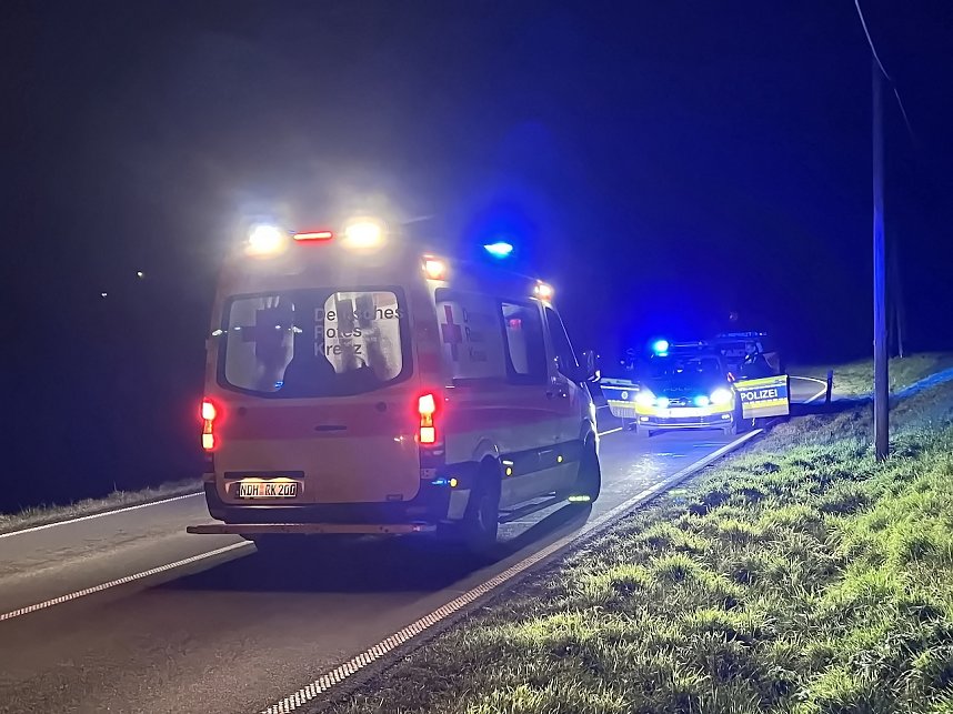 Unfall mit Fu&szlig;g&auml;nger am Nachmittag