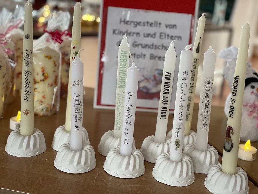 Adventsmarkt an der Grundschule Bertolt Brecht