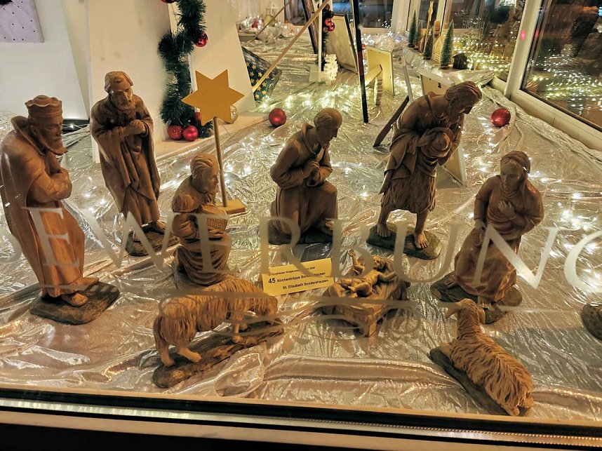 Peter Blei unterwegs auf dem Weihnachtsmarkt