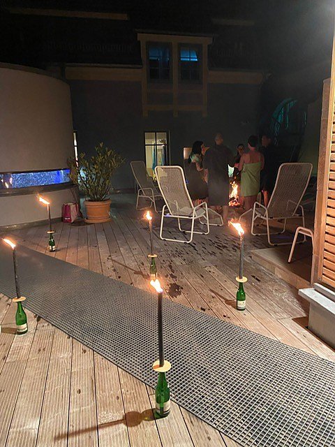 Mitternachts- und Faschingssauna im Badehaus