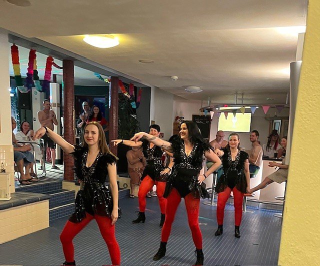 Mitternachts- und Faschingssauna im Badehaus