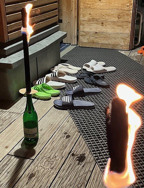 Mitternachts- und Faschingssauna im Badehaus