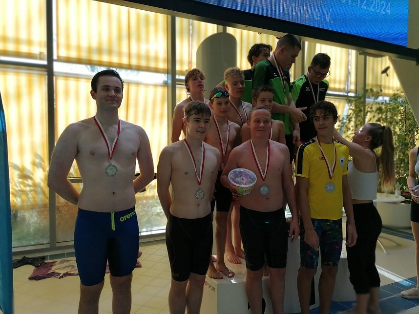 Adveb&acute;ntsschwimmenn inErfurt mit dem Nordh&auml;user Schwimmverein 