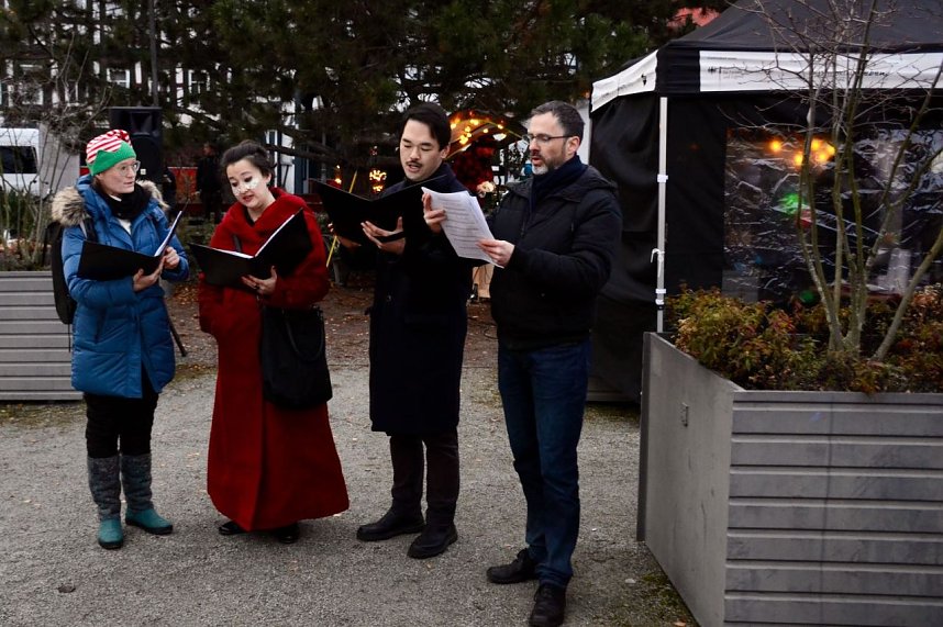 Nordhausenzusammen am heutigen zweiten Advent