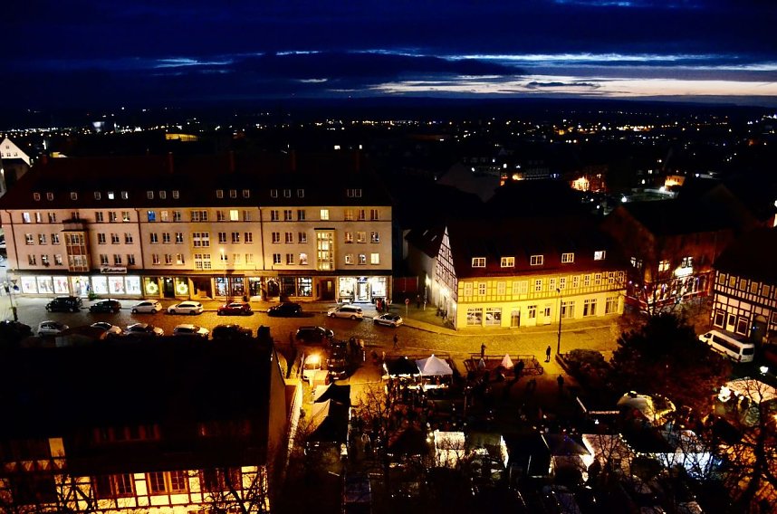 Nordhausenzusammen am heutigen zweiten Advent