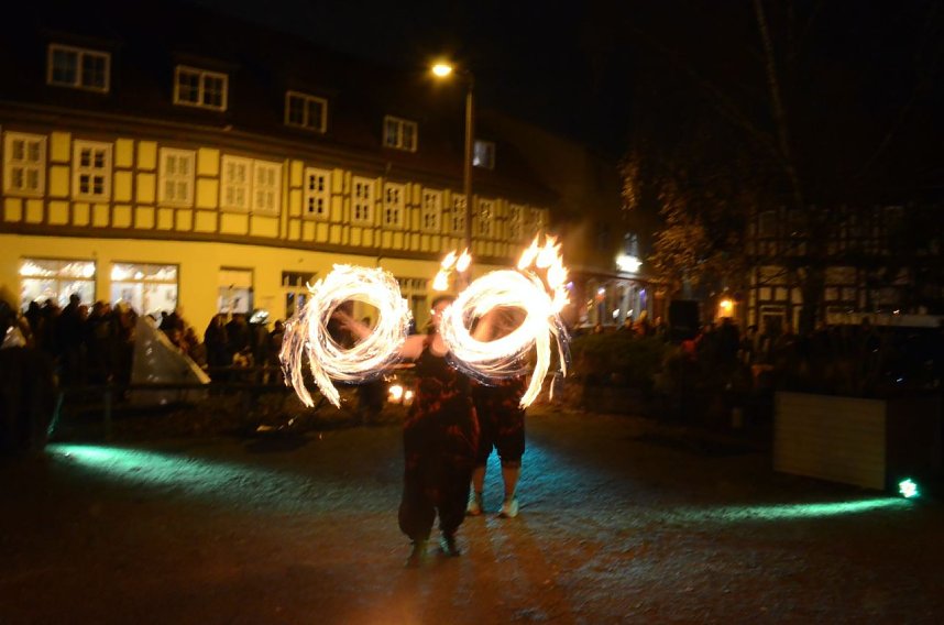 Nordhausenzusammen am heutigen zweiten Advent