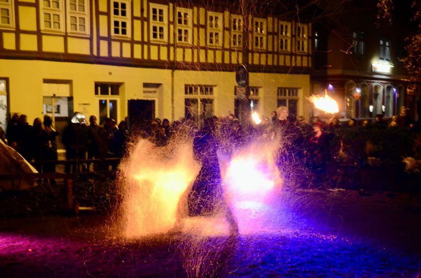 Nordhausenzusammen am heutigen zweiten Advent