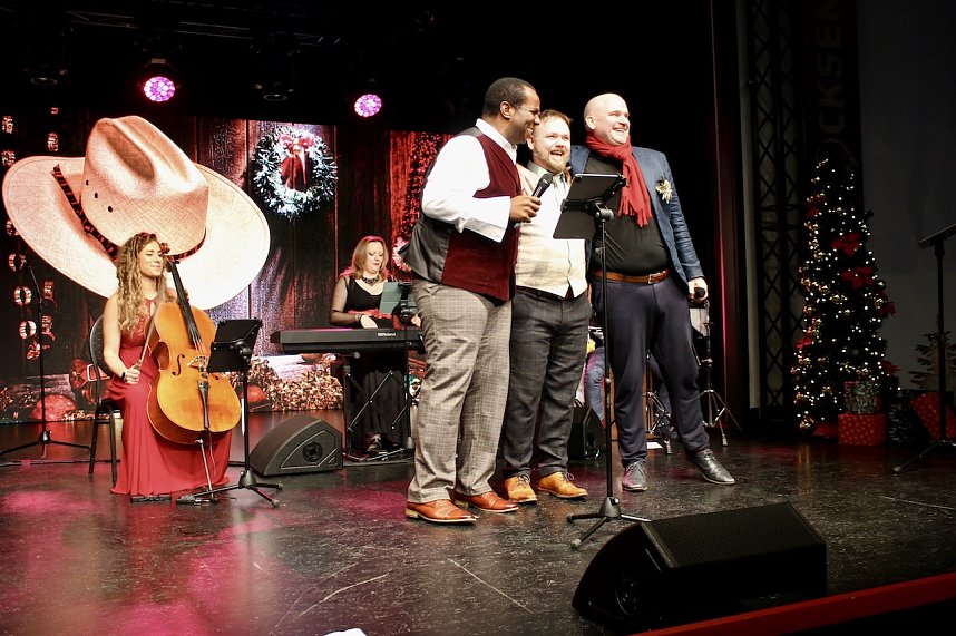 Weihnachtskonzert mit dem Tenortrio Fellas im Stocksen in Sondershausen