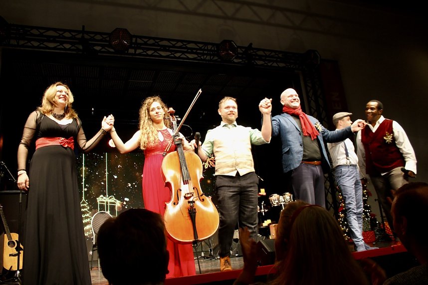 Weihnachtskonzert mit dem Tenortrio Fellas im Stocksen in Sondershausen