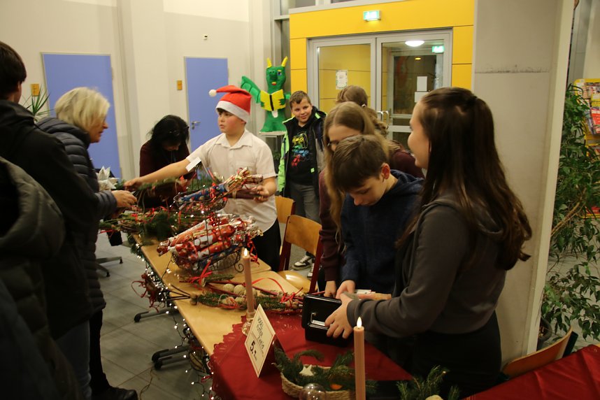 Lichtermarkt an der Lessing-Schule