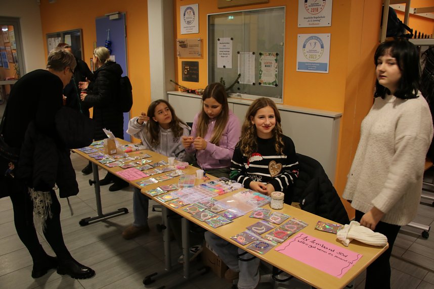 Lichtermarkt an der Lessing-Schule