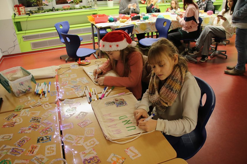 Lichtermarkt an der Lessing-Schule
