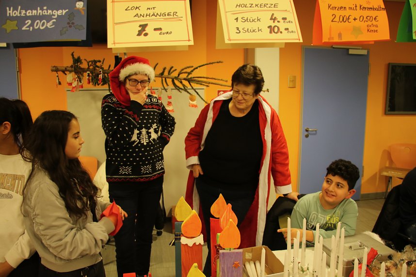 Lichtermarkt an der Lessing-Schule