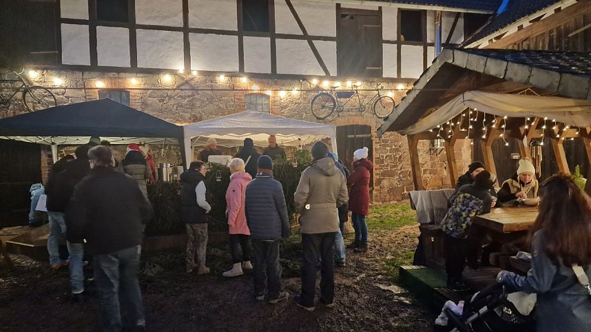 Advent in den Neust&auml;dter H&ouml;fen