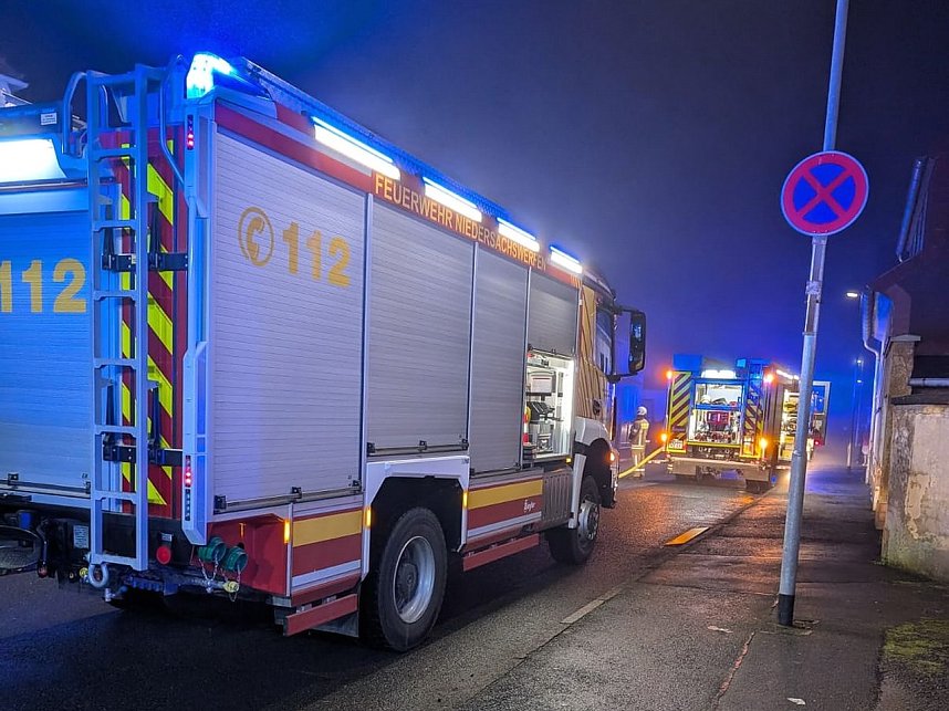 Kellerbrand in Niedersachswerfen