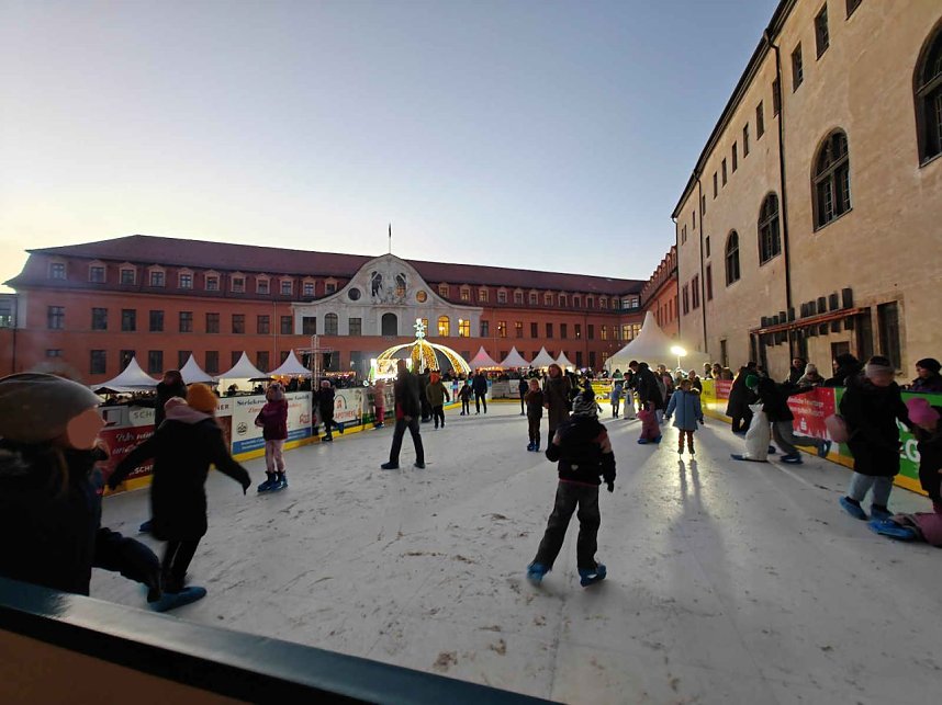 Peter unterwegs auf der Schlossweihnacht in Sondershausen