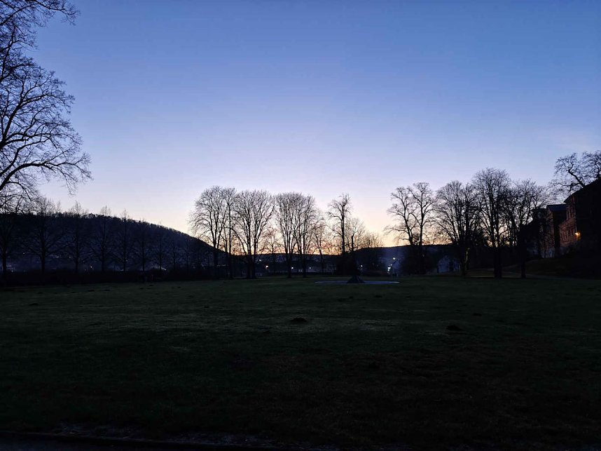 Peter unterwegs auf der Schlossweihnacht in Sondershausen