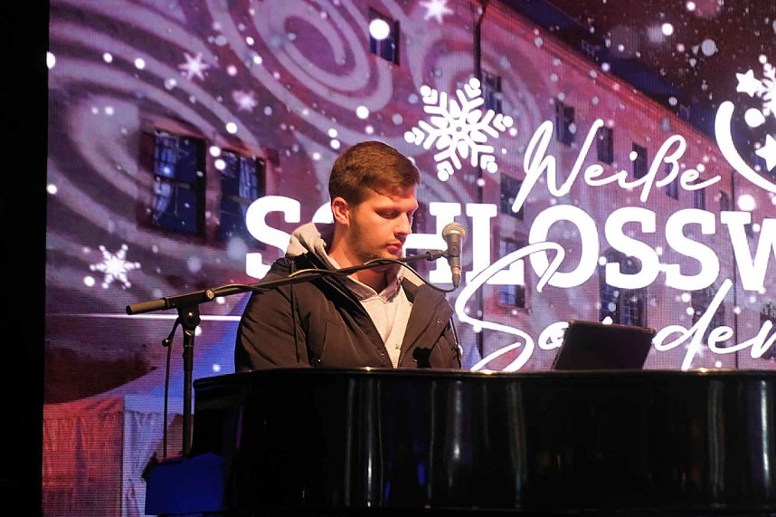 Peter unterwegs auf der Schlossweihnacht in Sondershausen