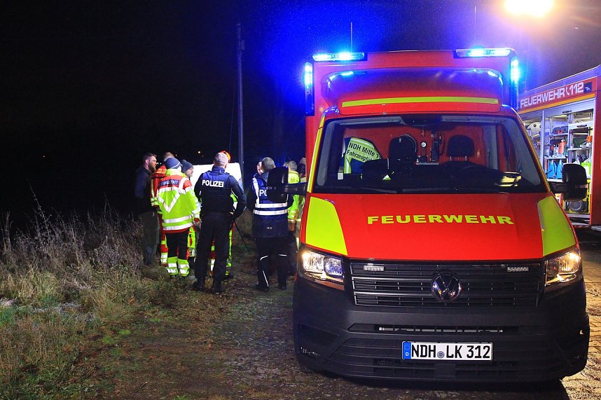 Unterkunft brannte aus