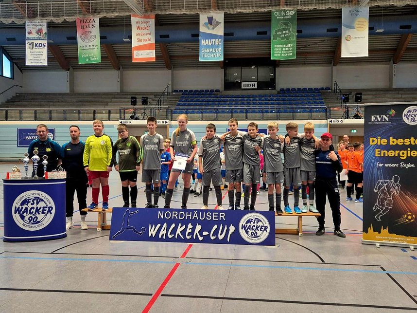 Erfolgreicher Aue-Nachwuchs beim Wacker-Cup
