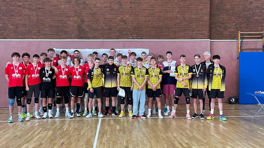 Volleyballturnier der U20 in der KKS-Turnhalle