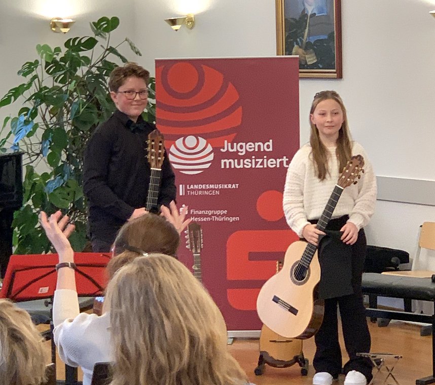 Jette Gryphan und Anton Cieslak