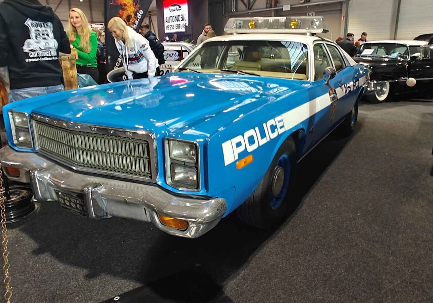 Peter Blei unterwegs auf der Automesse Erfurt