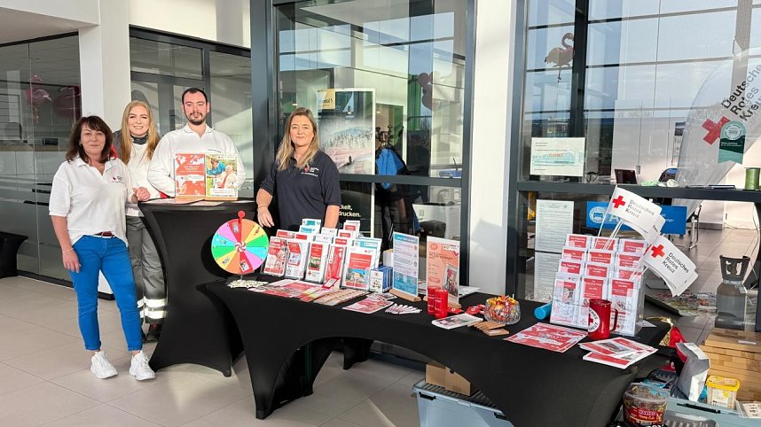 Wir waren beim Schulranzentag dabei