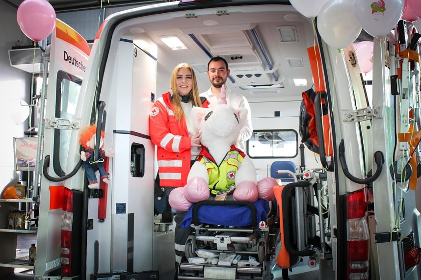 Wir waren beim Schulranzentag dabei