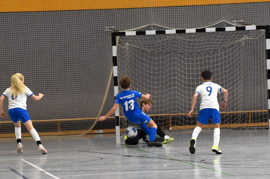 Wackers D2-Junioren im Einsatz