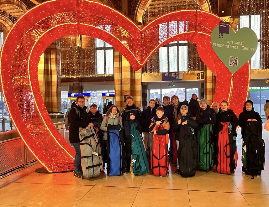 Fechter des FSC Nordhausen beim internationalen Wettkampf in Amsterdam