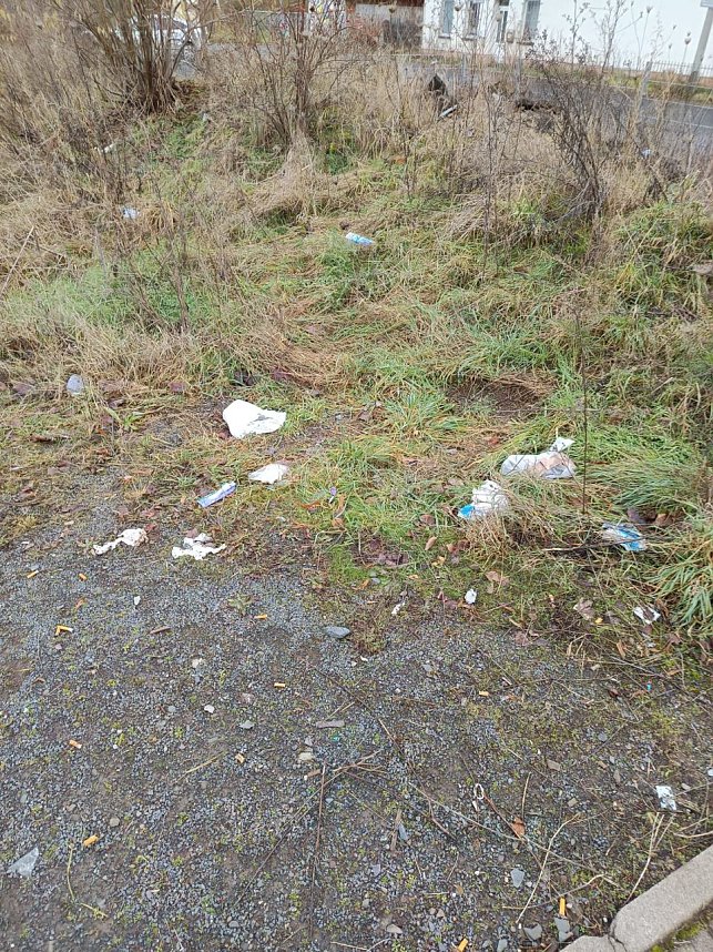 Aufgegessen und entsorgt