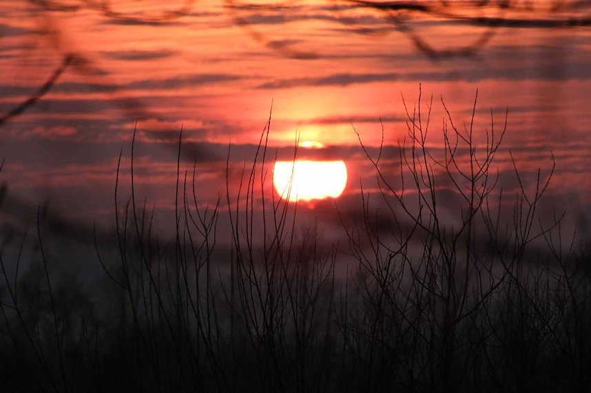 Peter unterwegs am Kiesschacht