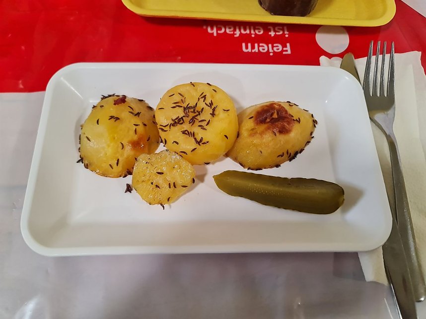 Kartoffelscheibenessen in G&ouml;rsbach