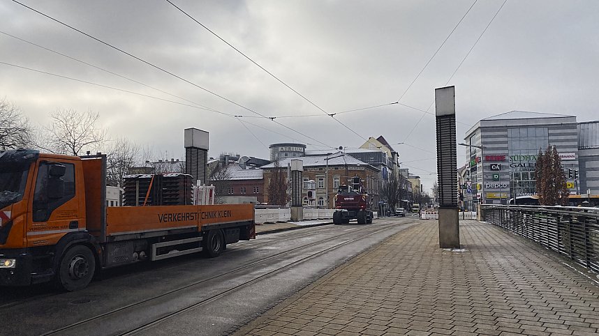 Sanierung Bahnhofsbr&uuml;cke Nordhausen