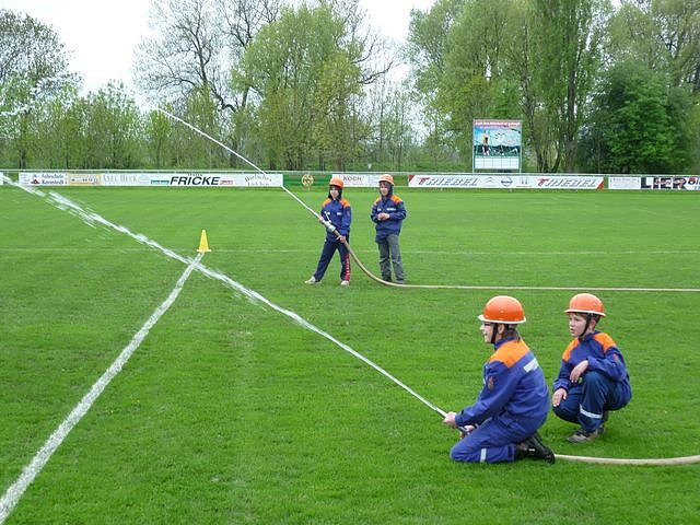 Wasser marsch in Bielen